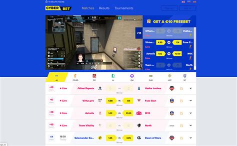Cyber.bet Review » Esports betting at Cyber.bet.